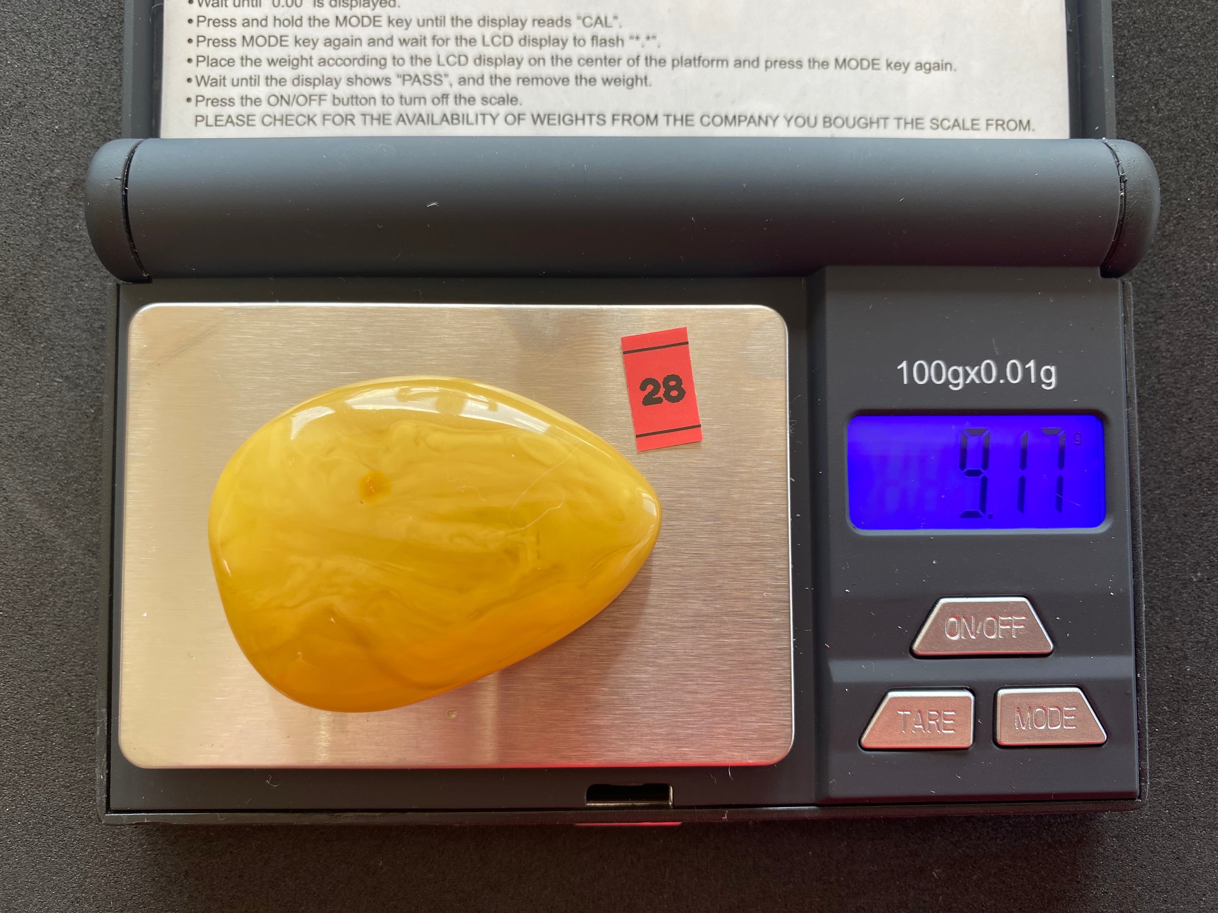 Baltic Amber Cabochon
