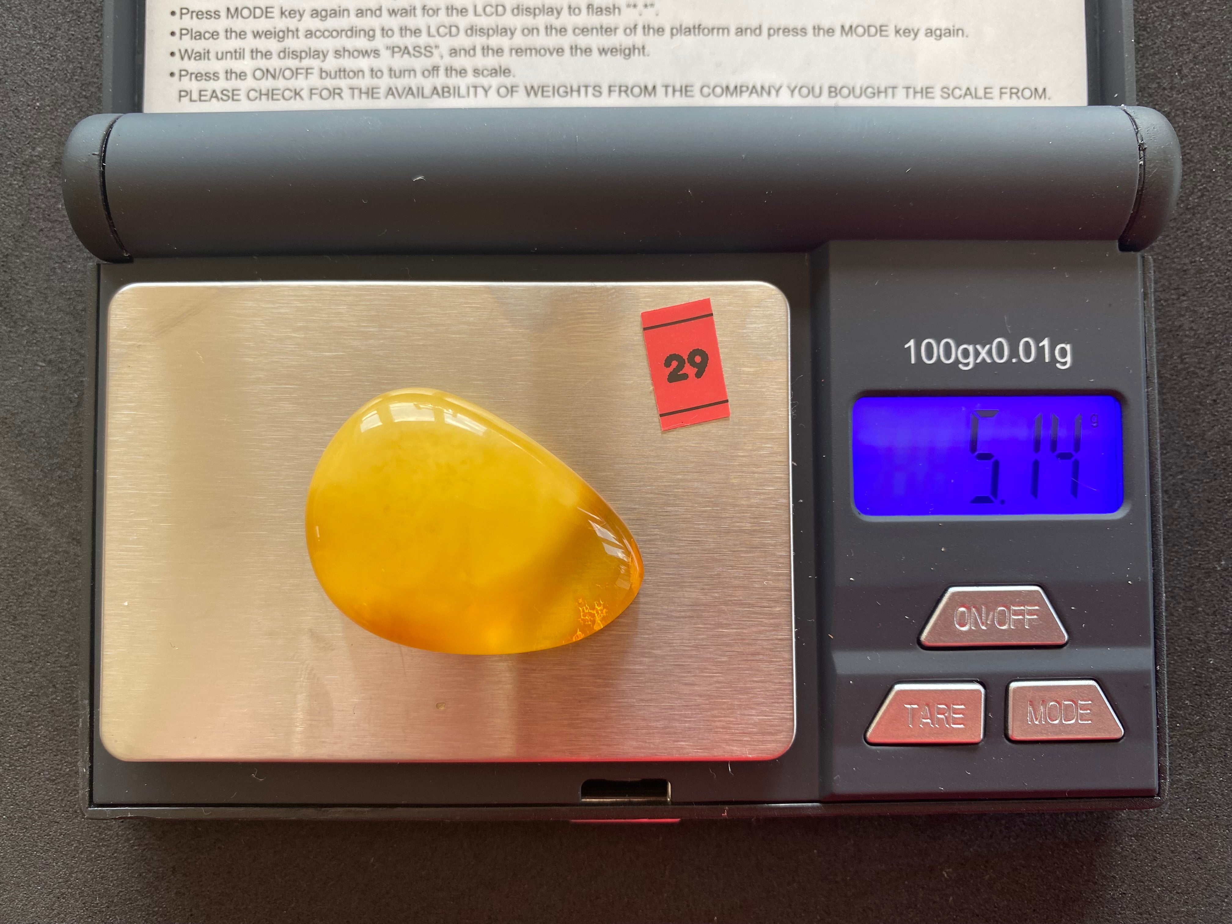 Baltic Amber Cabochon