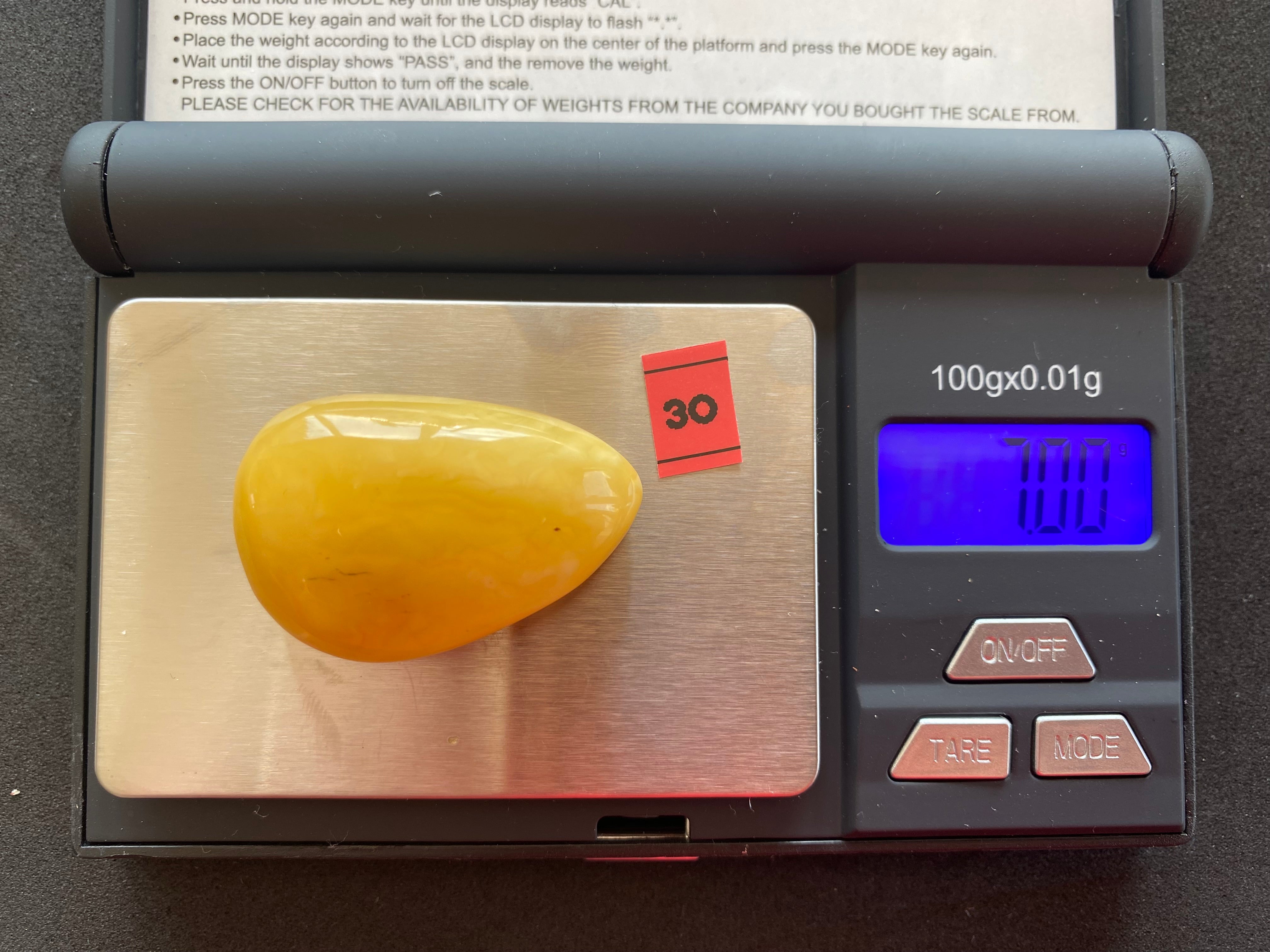 Baltic Amber Cabochon