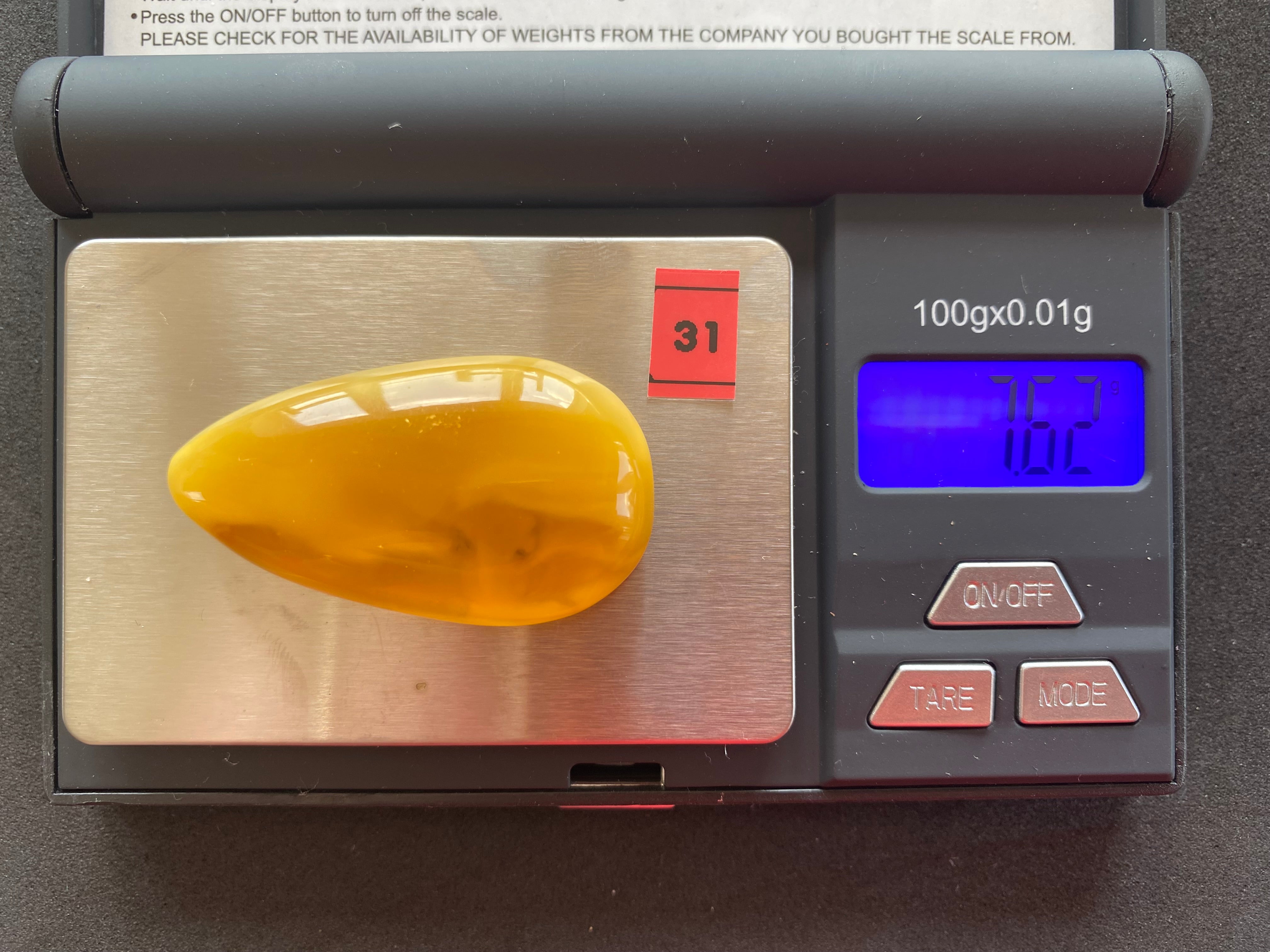 Baltic Amber Cabochon