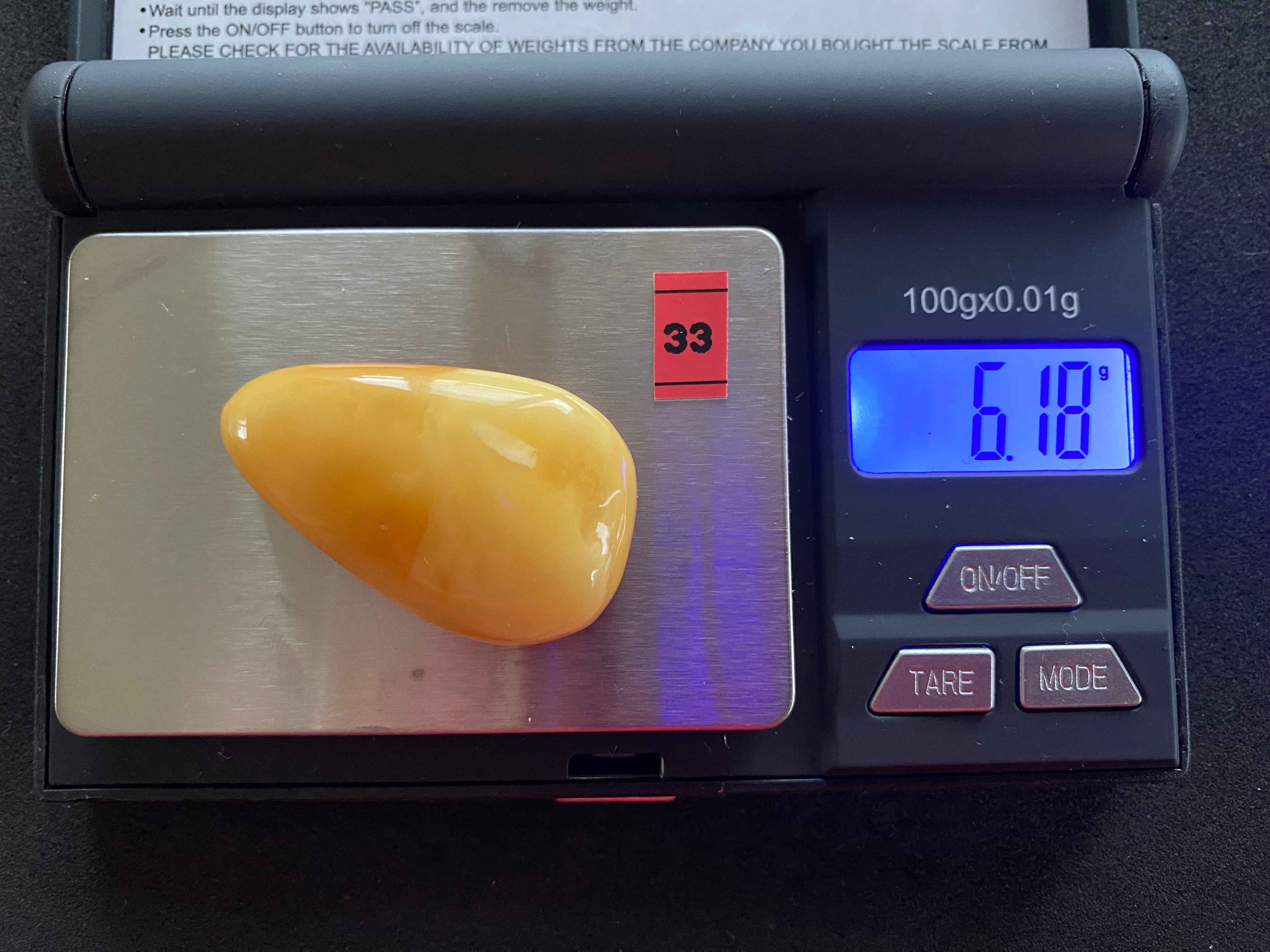 Baltic Amber Cabochon