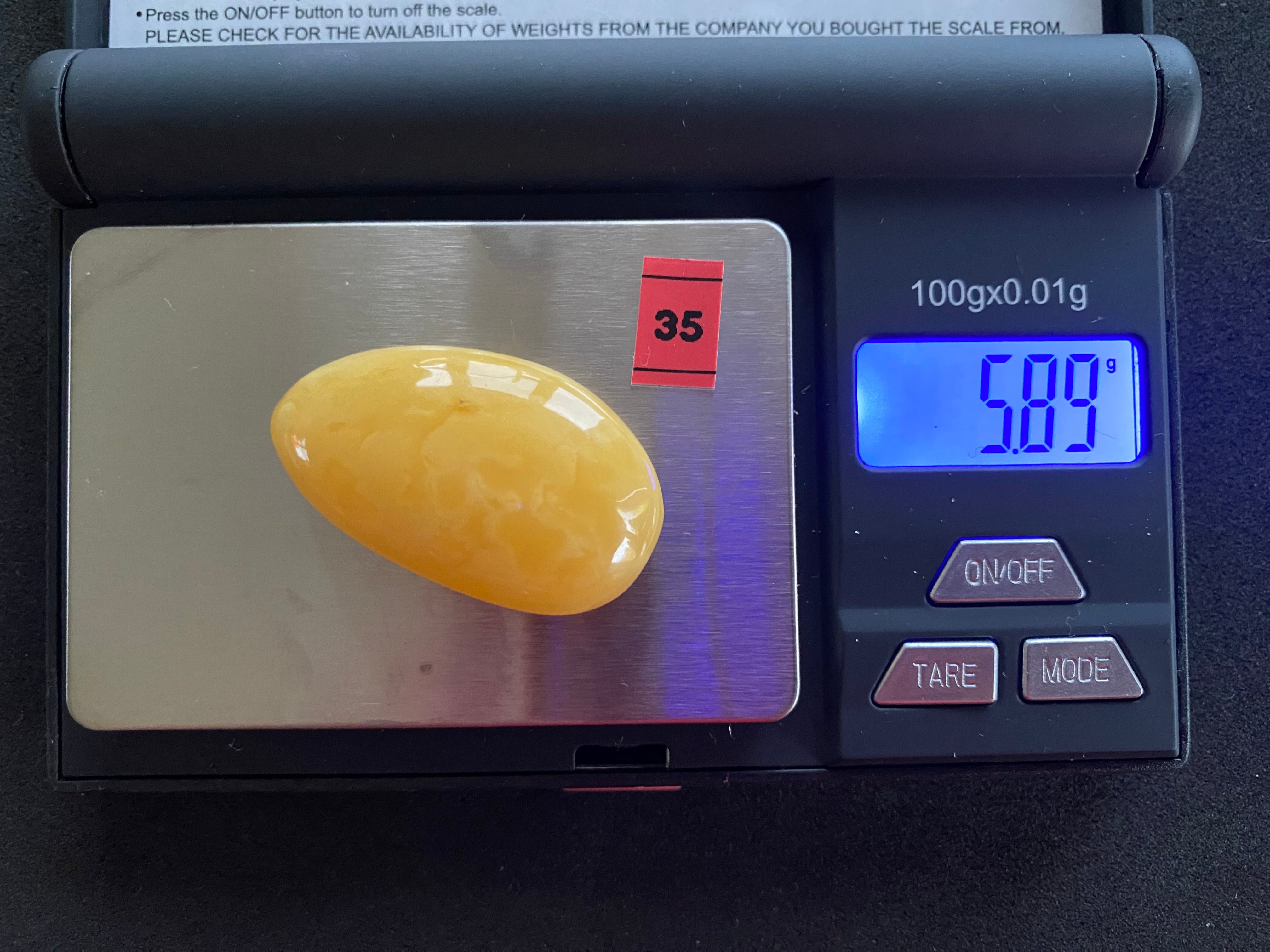 Baltic Amber Cabochon