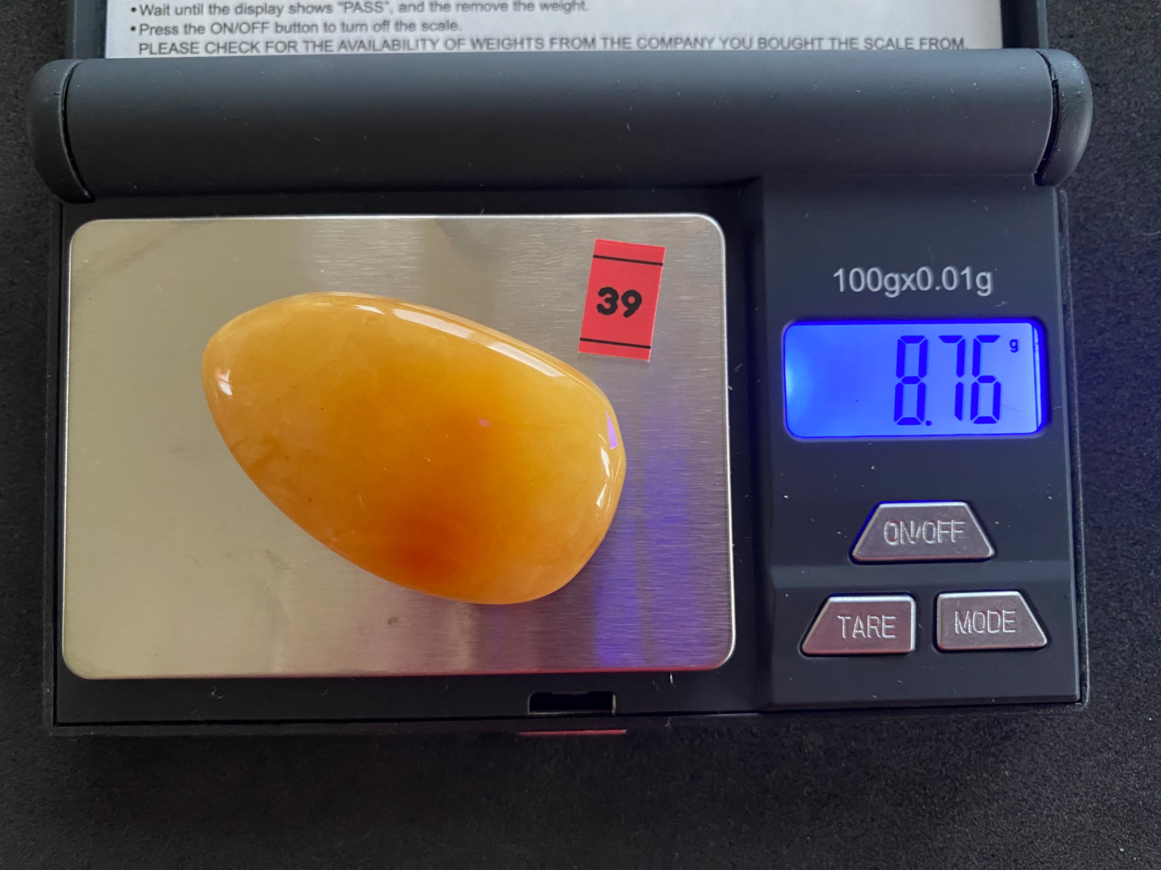 Baltic Amber Cabochon