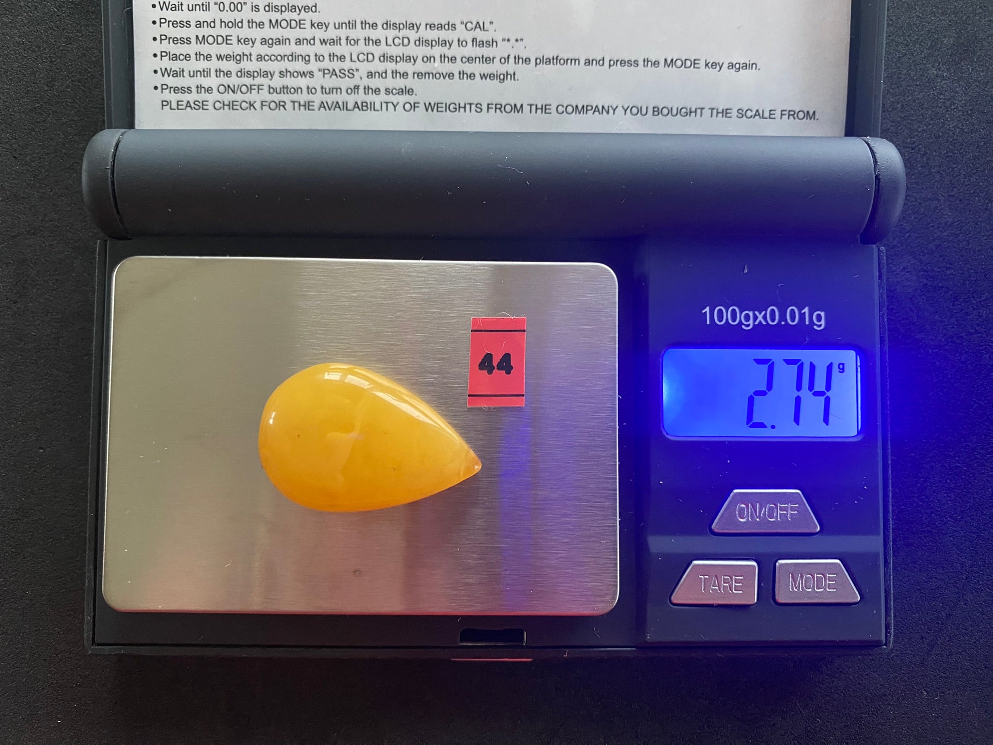 Baltic Amber Cabochon