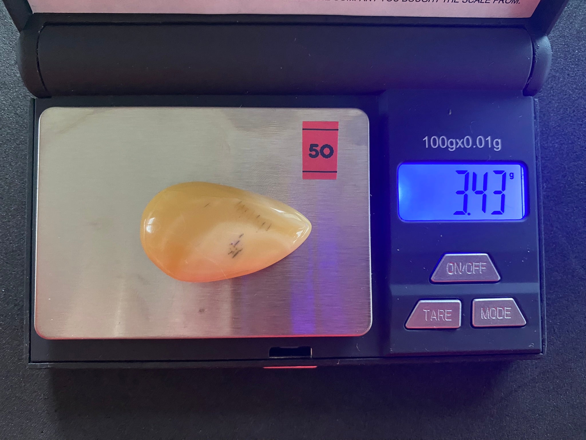 Baltic Amber Cabochon