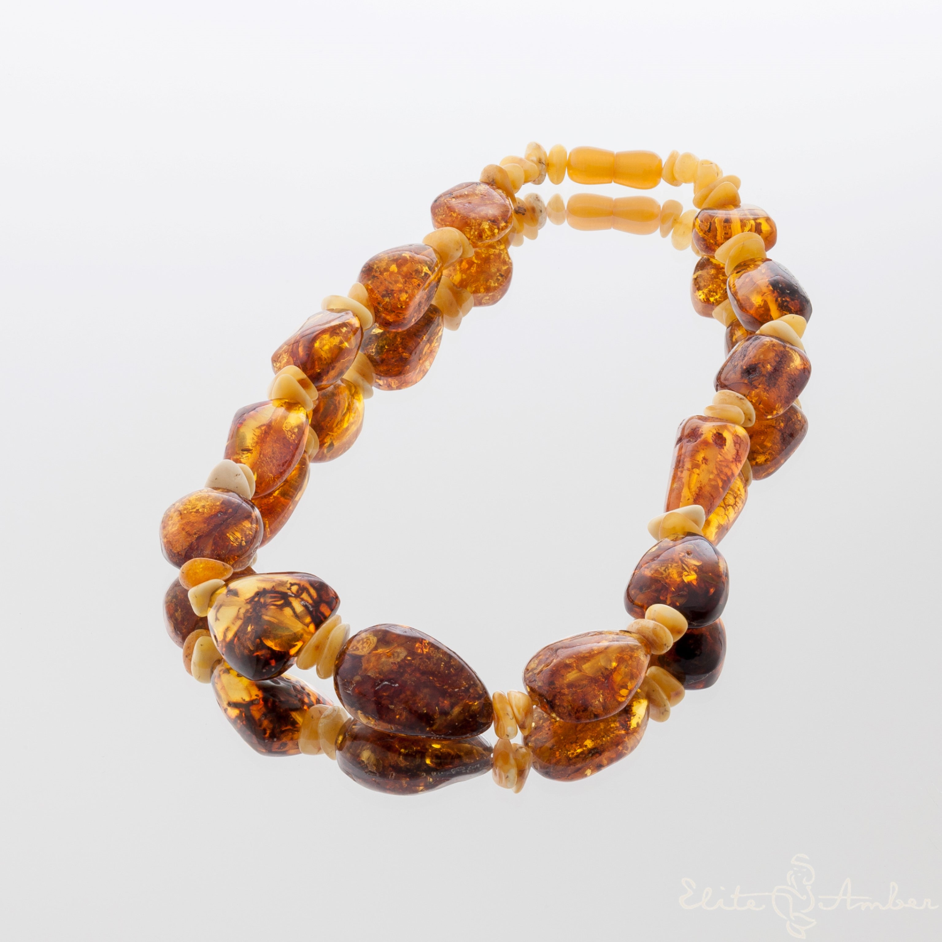 Natural Baltic amber.