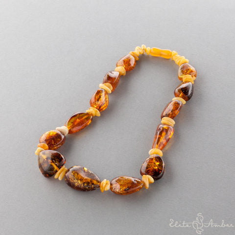 Natural Baltic amber.