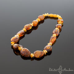 Natural Baltic amber.