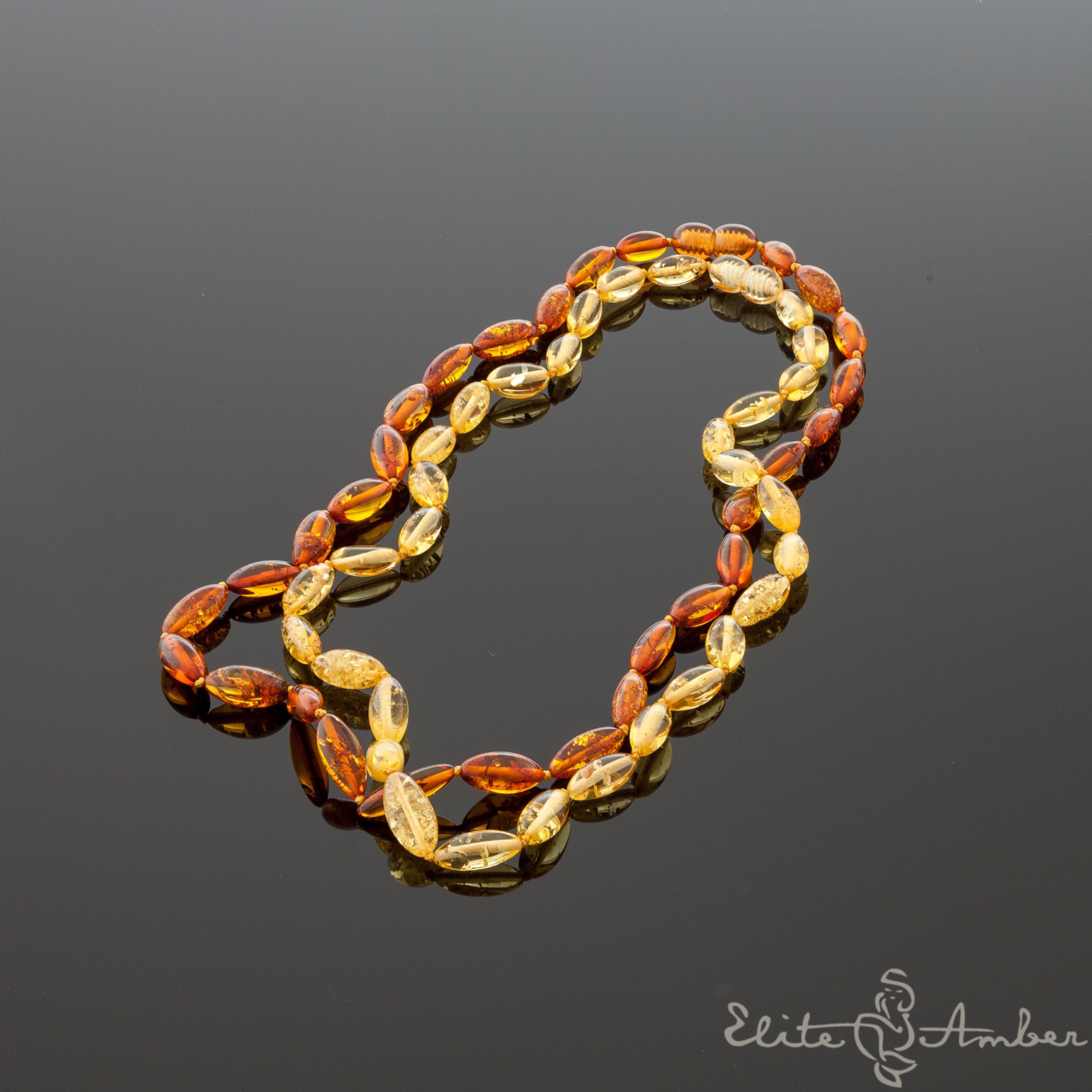 Natural Baltic amber.