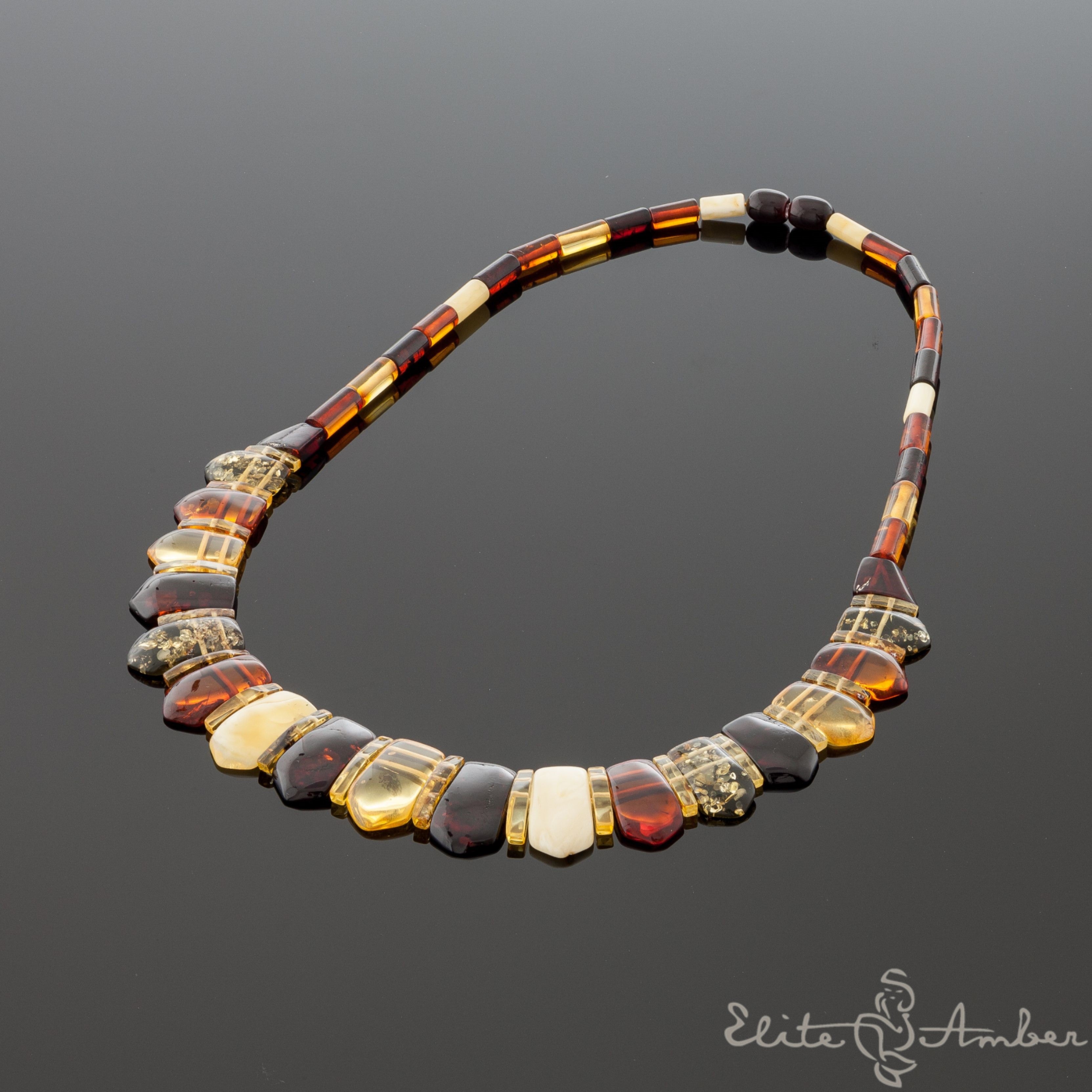 Natural Baltic amber.