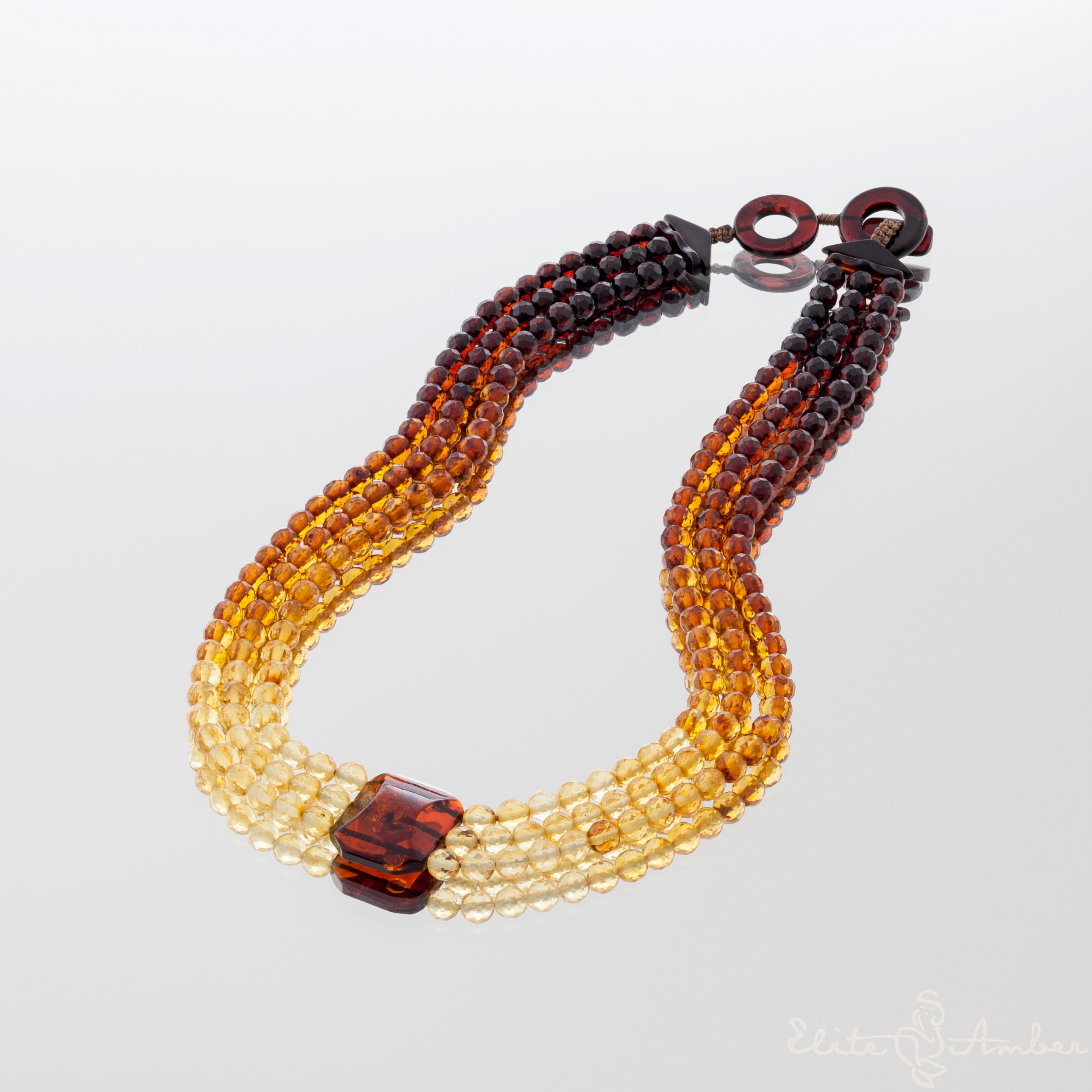 Natural Baltic amber.