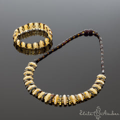Natural Baltic amber.
