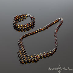 Natural Baltic amber.