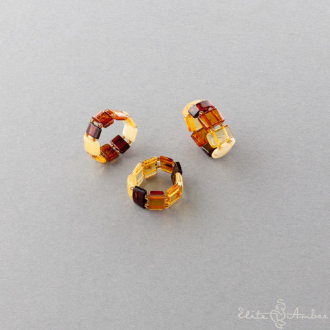Natural Baltic amber.