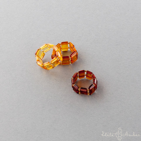 Natural Baltic amber.