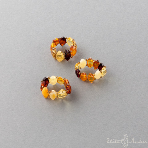 Natural Baltic amber.