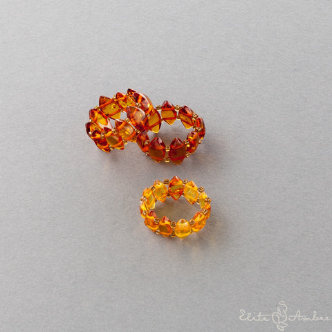 Natural Baltic amber.