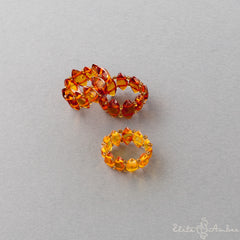 Natural Baltic amber.