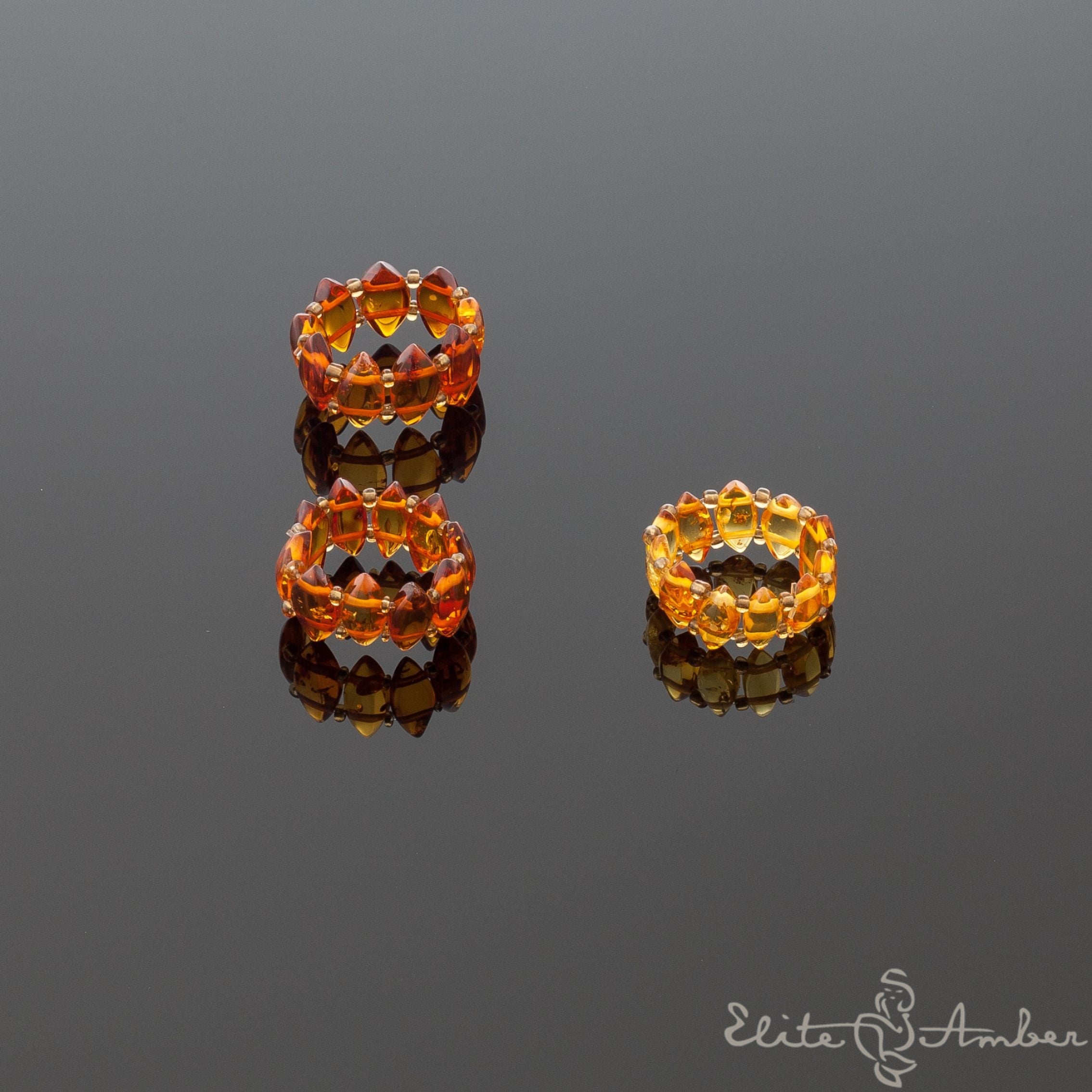 Natural Baltic amber.
