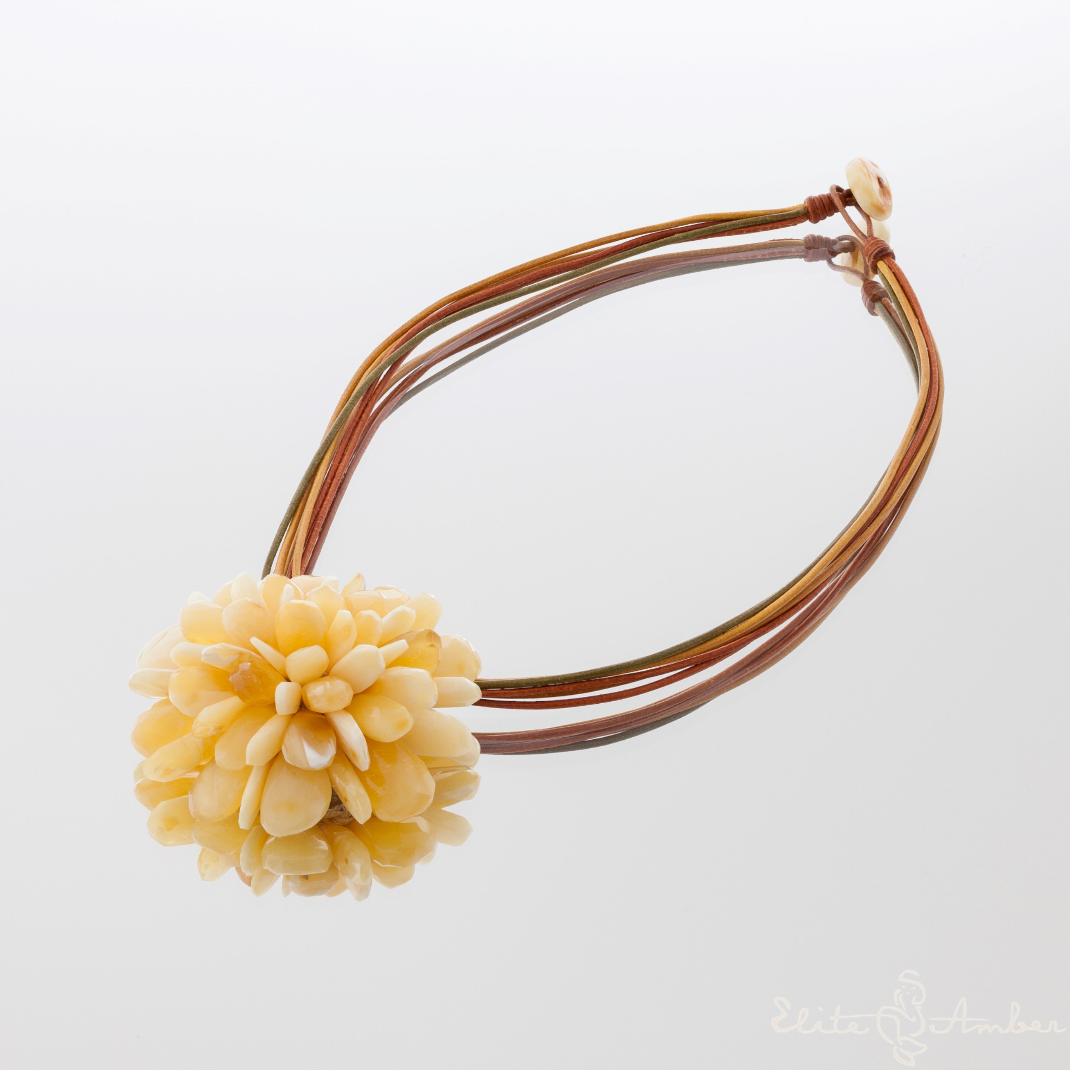 Natural Baltic amber.