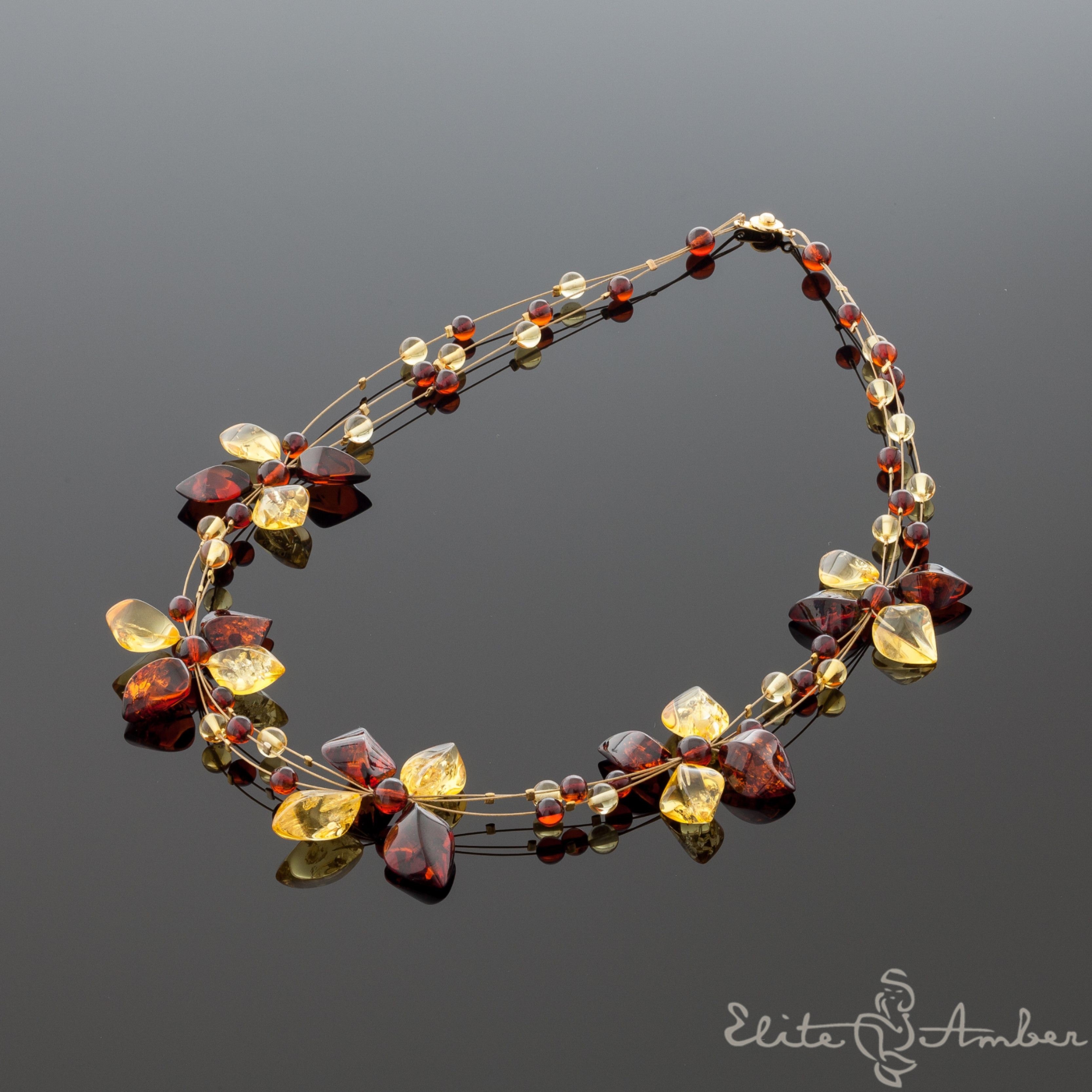 Natural Baltic amber.