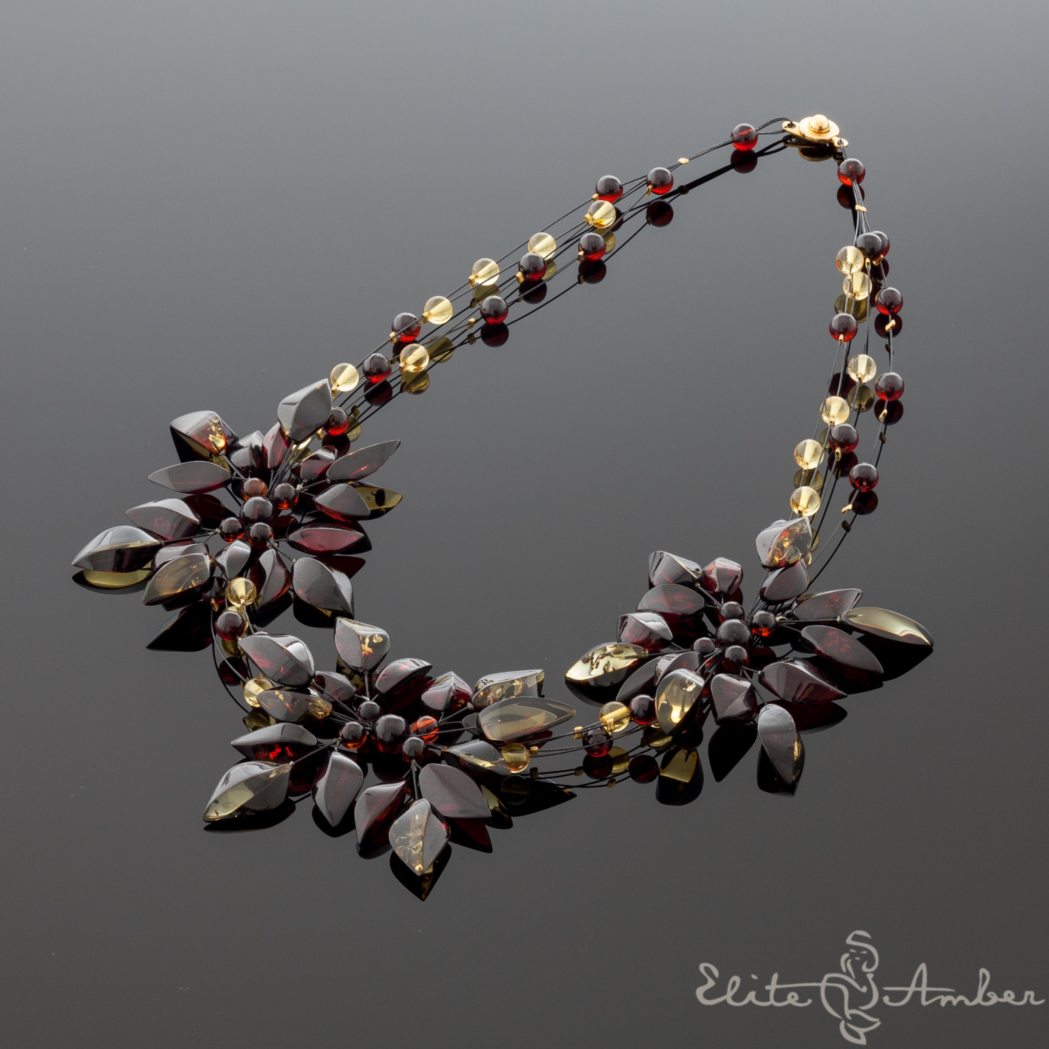 Natural Baltic amber.