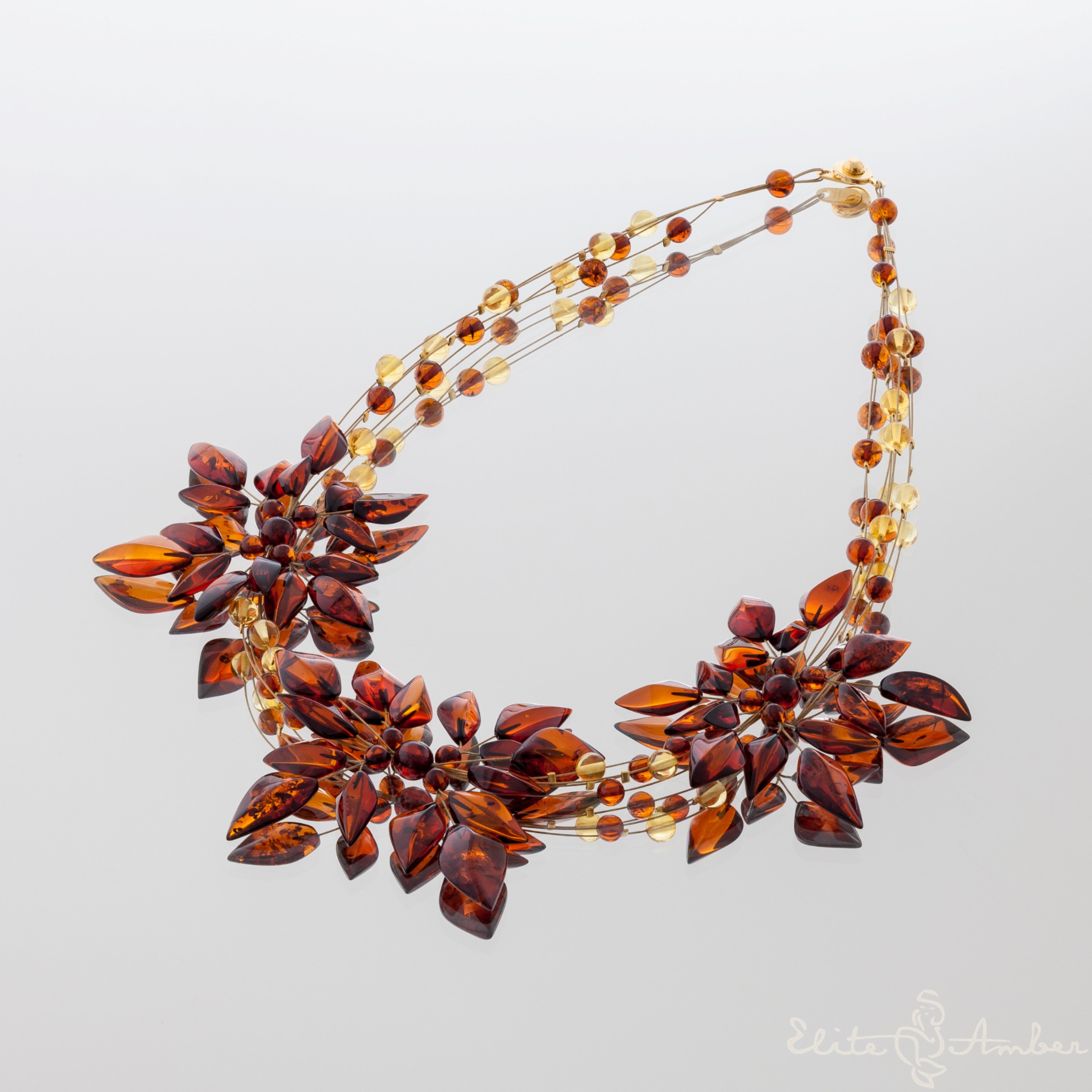 Natural Baltic amber.