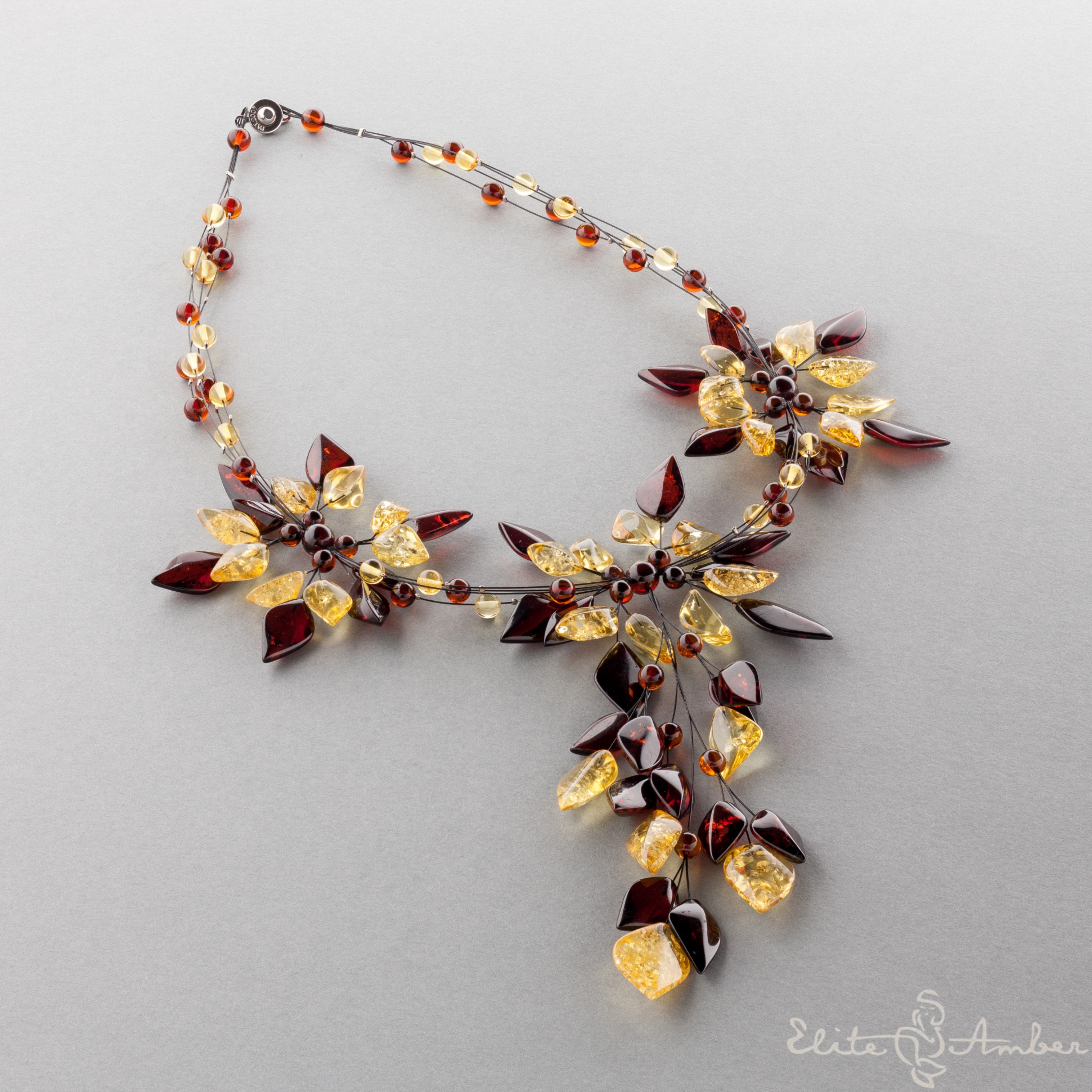 Natural Baltic amber.