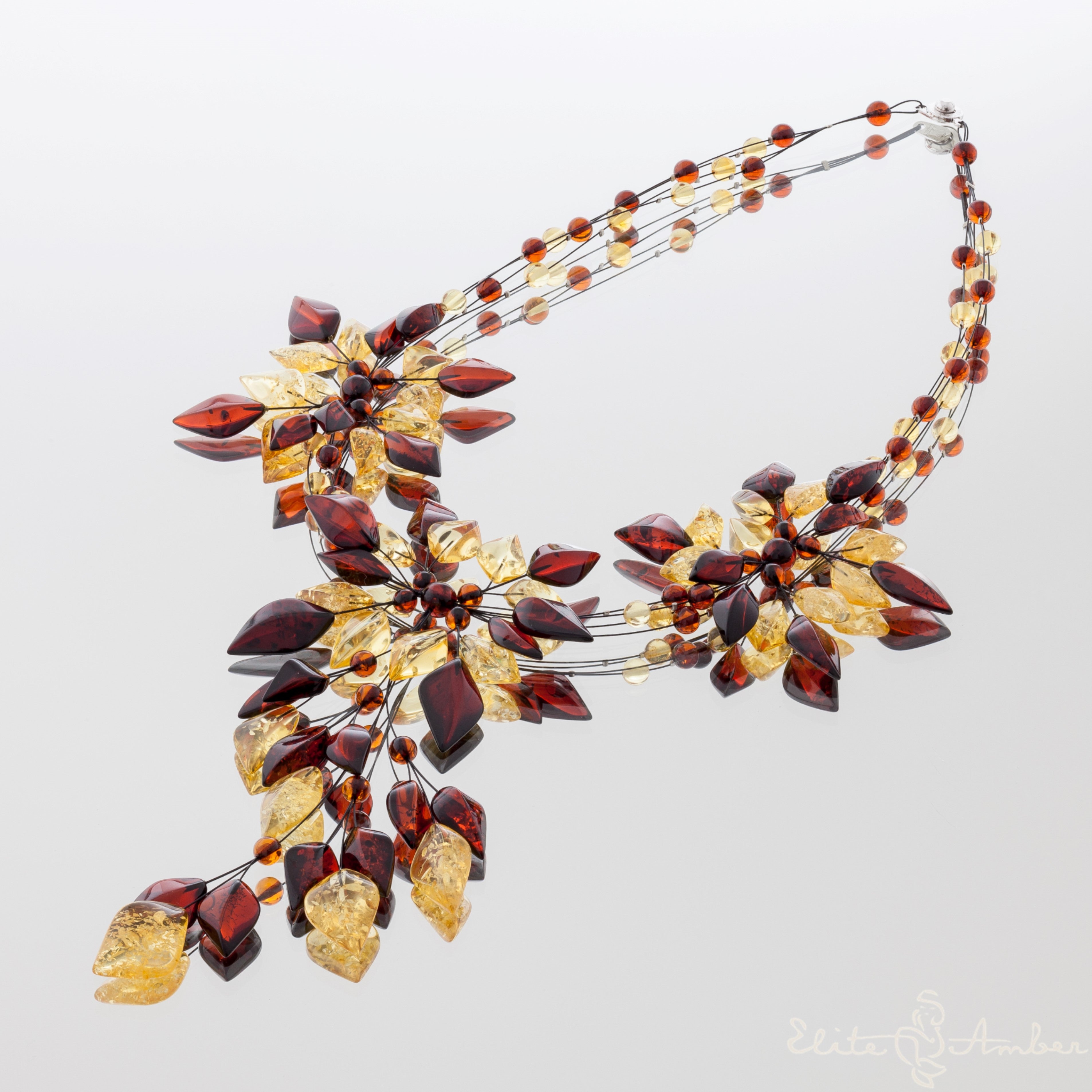 Natural Baltic amber.